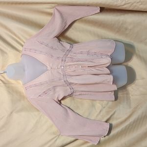 💙new item💙Boho style dusty Rose top